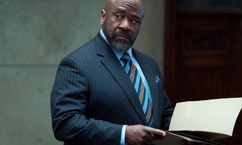 Actor Lucian Msamati on Netflix series Hostage